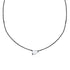 Dominique Cohen half carat east-west pear-cut diamond choker, in 18k blackened gold<span class='visuallyhidden'>; shop help at 760-978-9297.</span>